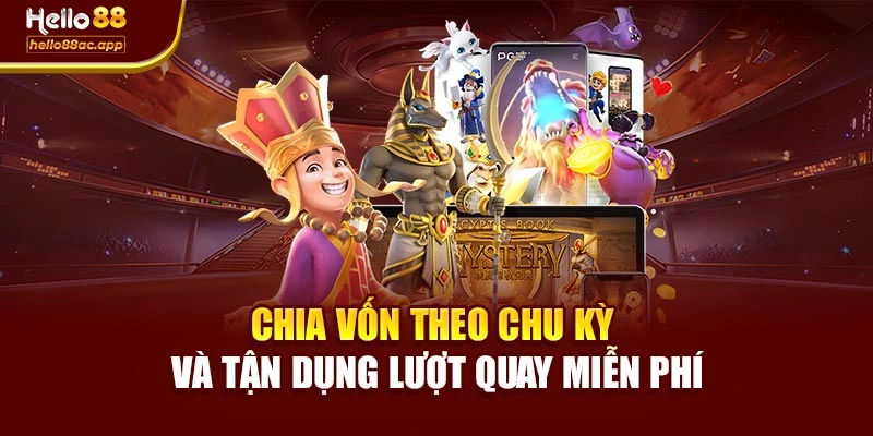 Chia vốn theo chu kỳ và tận dụng lượt quay miễn phí
