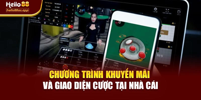 Chương trình khuyến mãi và giao diện cược tại nhà cái