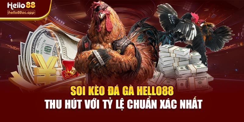 Soi Kèo Đá Gà Hello88 Thu Hút Với Tỷ Lệ Chuẩn Xác Nhất